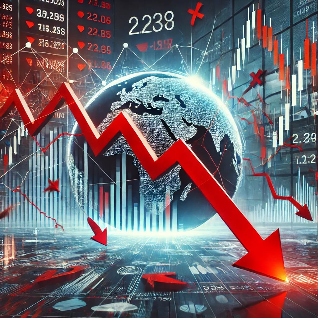 INDIAN STOCK MARKET DOWN BOTH EXCHANGES